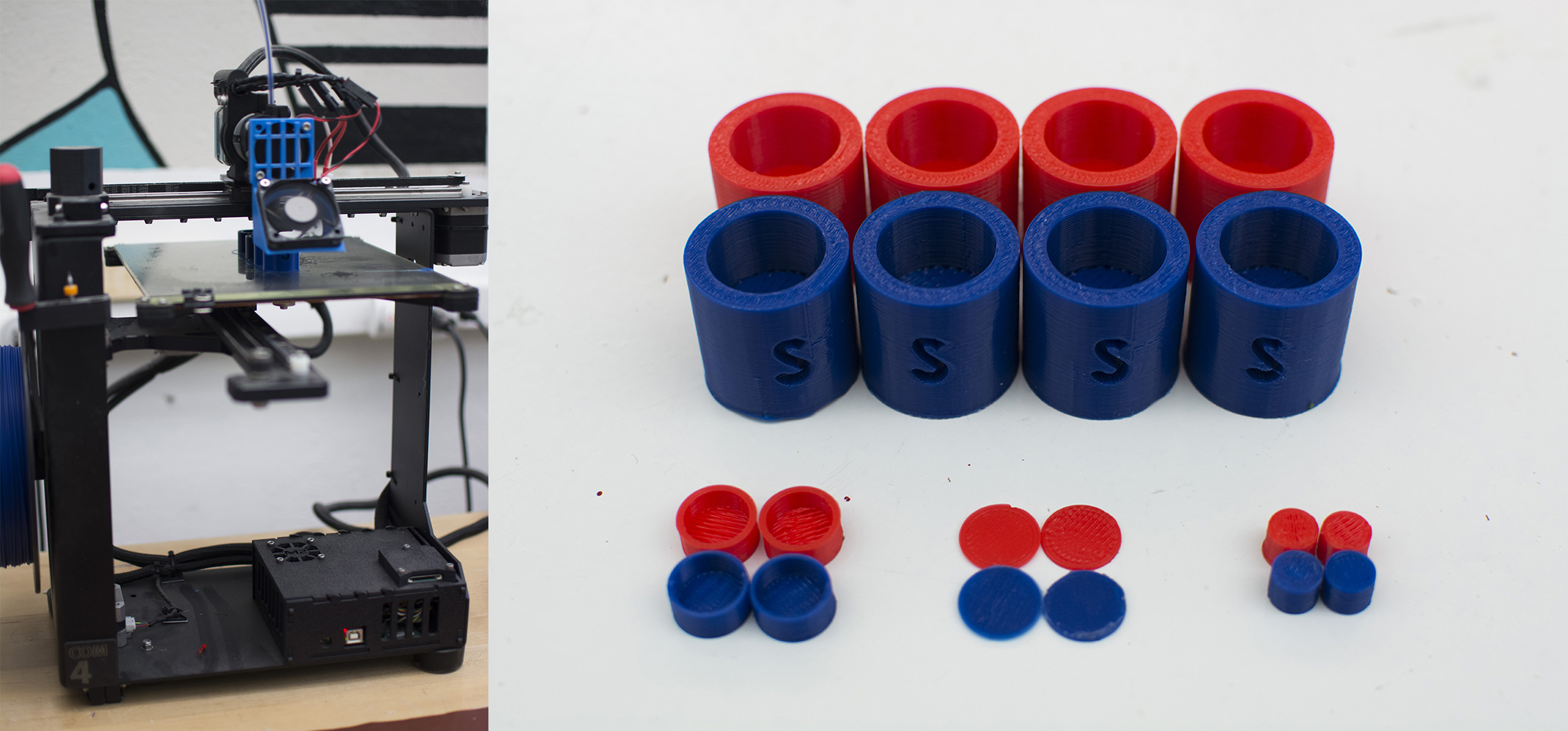 3D Printing 4 controllers (2 for backup)