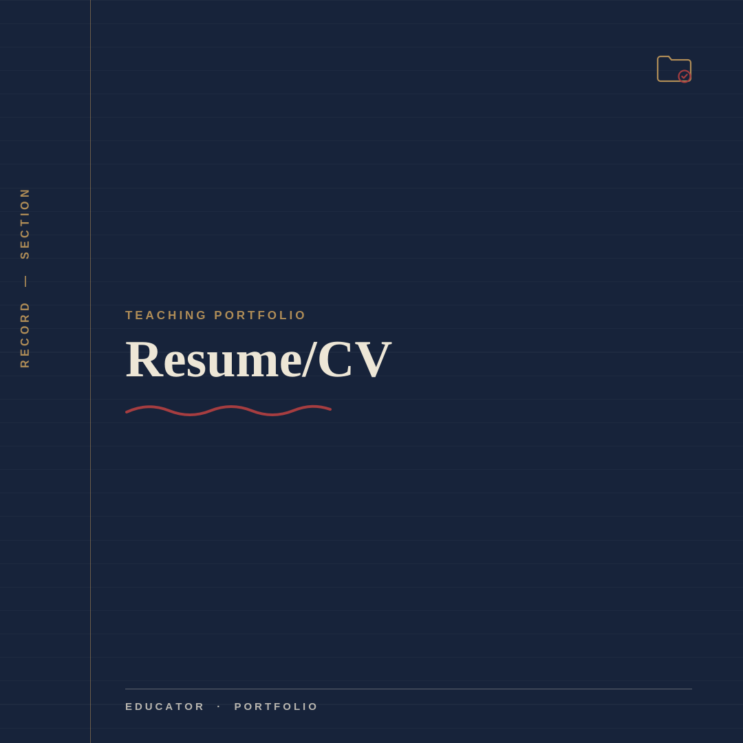 Resume / CV