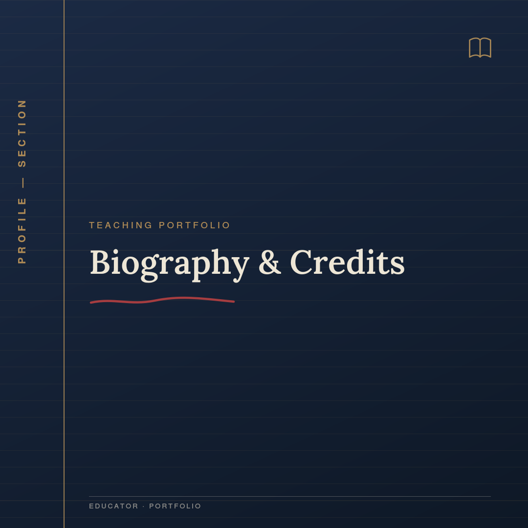 Biography & Credits