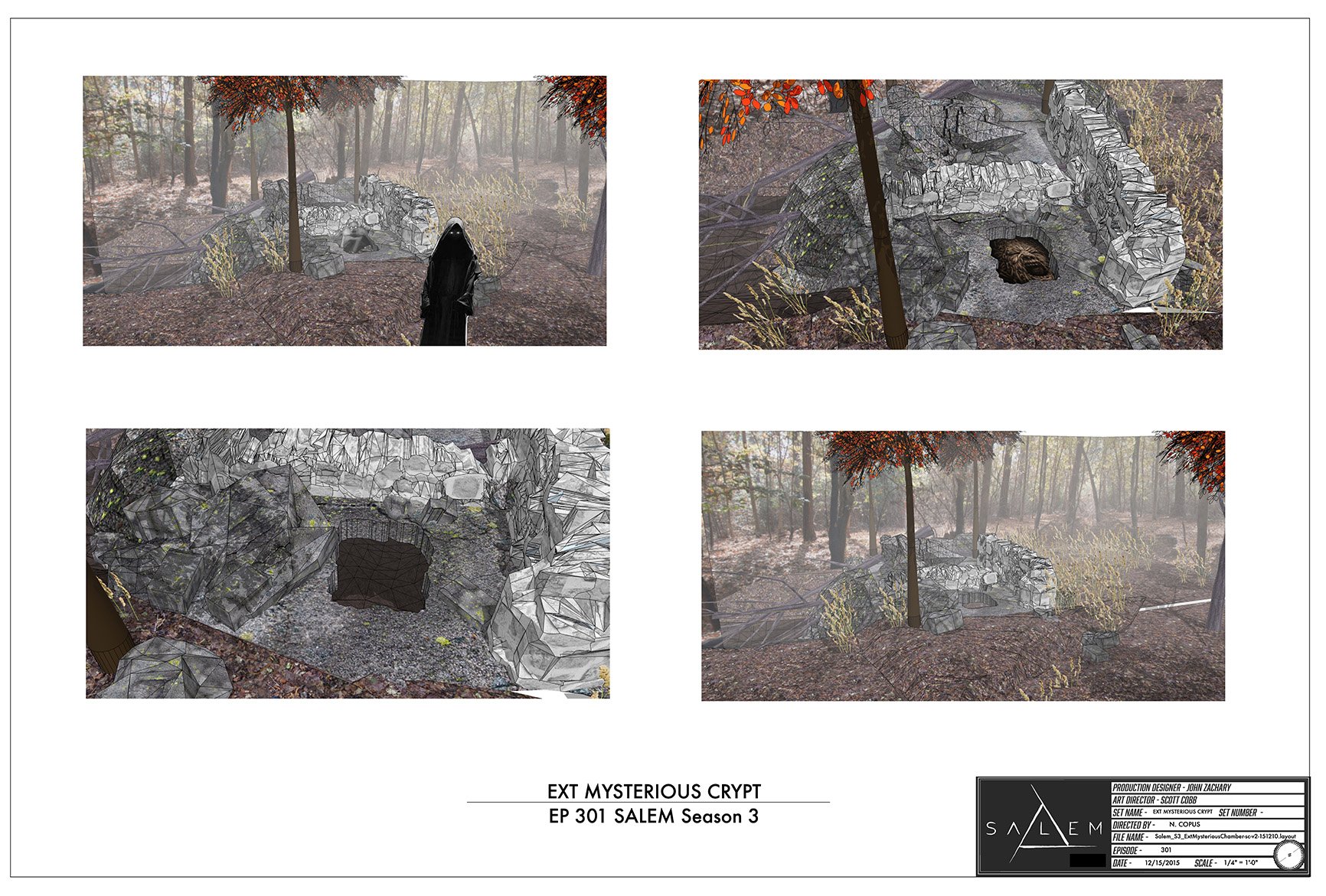 EXT MYSTERIOUS CRYPT | CONSTRUCTION DOCUMENTS