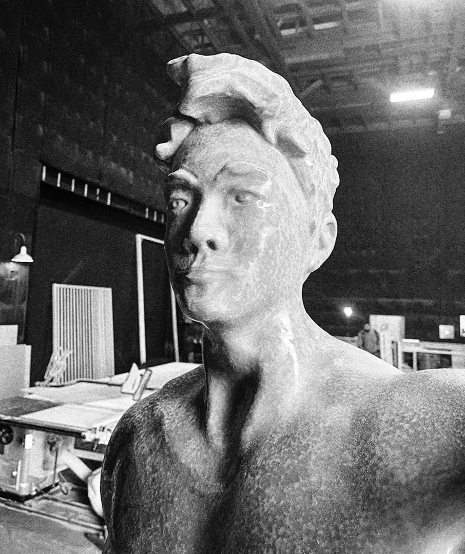 SANG MARBLE STATUE,  WORK IN PROGRESS