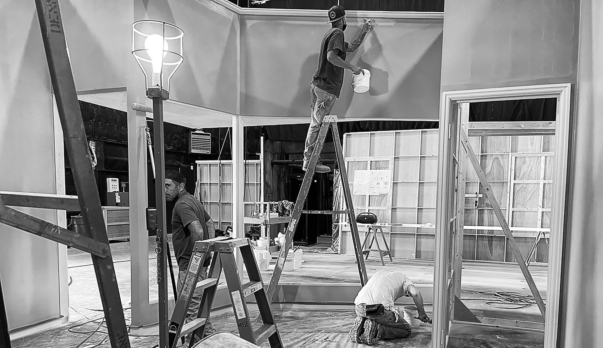 INT JEWELRY STORE - STAGE BUILD WORK IN PROGRESS