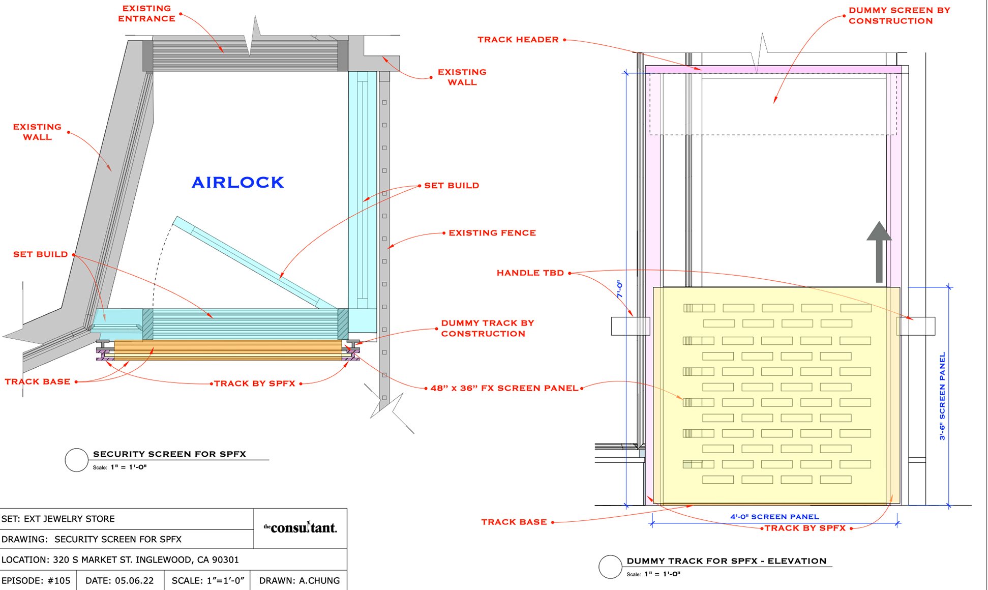 INT JEWELRY STORE - LOCATION PORTION INSTALLATION