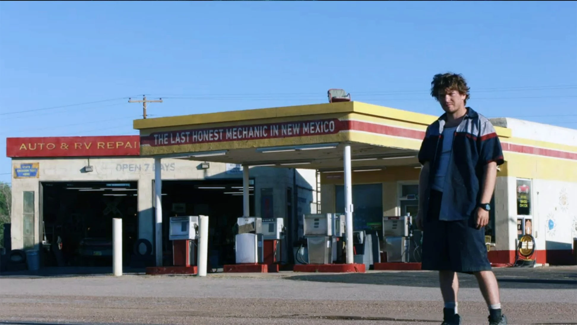 EXT GAS STATION AND REPAIR SHOP - LOCATION BUILD & MODIFICATION