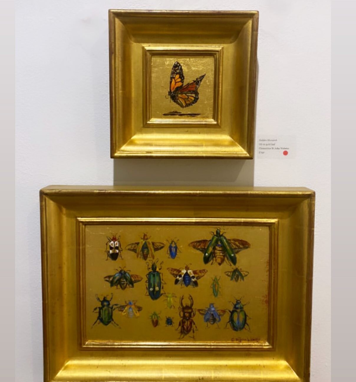 This evening at the Osborne Studio Gallery we are having a second private view 6-8 pm - for my solo show &lsquo;Circus of Light&rsquo; please do join.  I have always had a fascination with insects and they always creep into my exhibition so way or ot