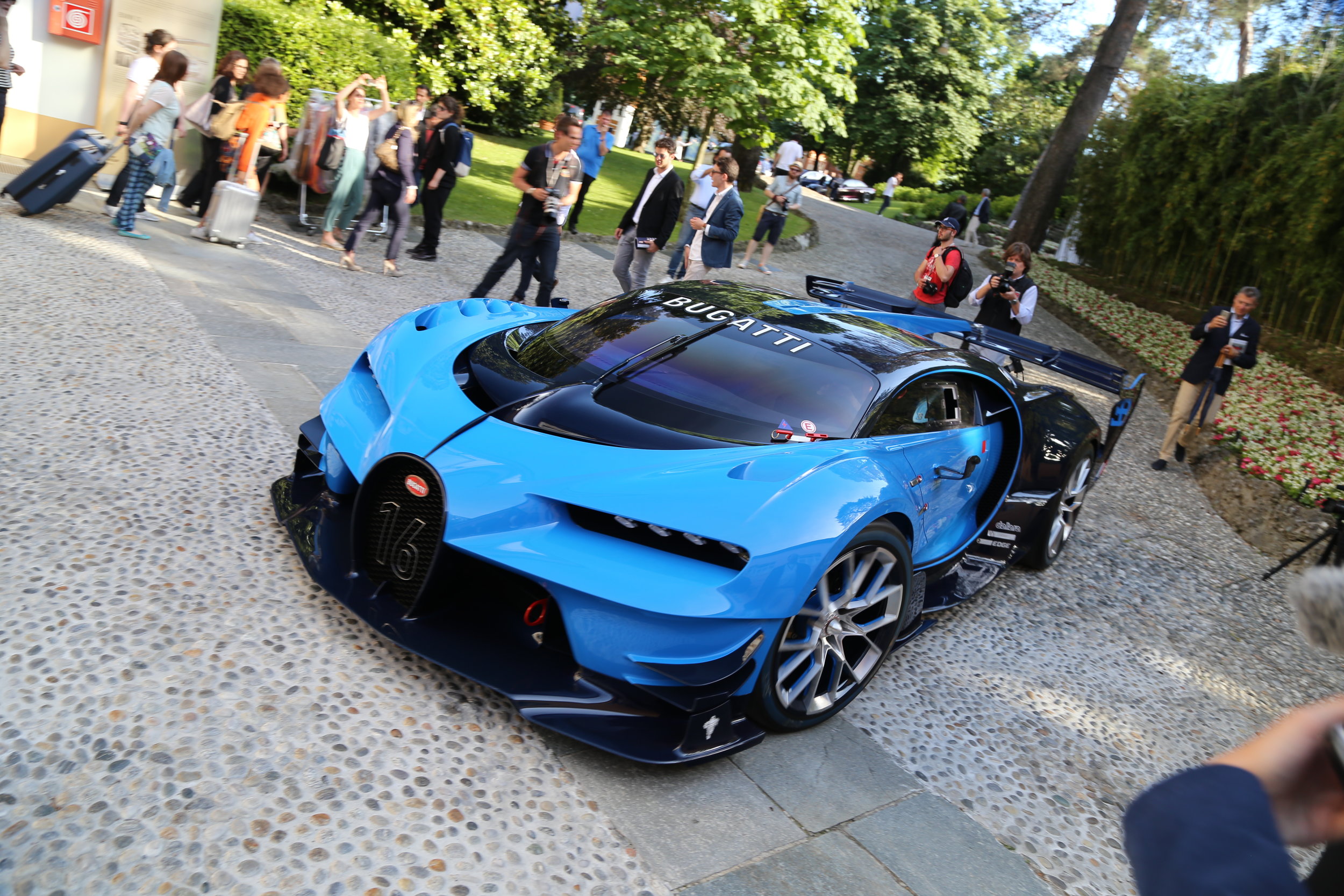 Macchina Turismo Gran Darragh Vission Bugatti —