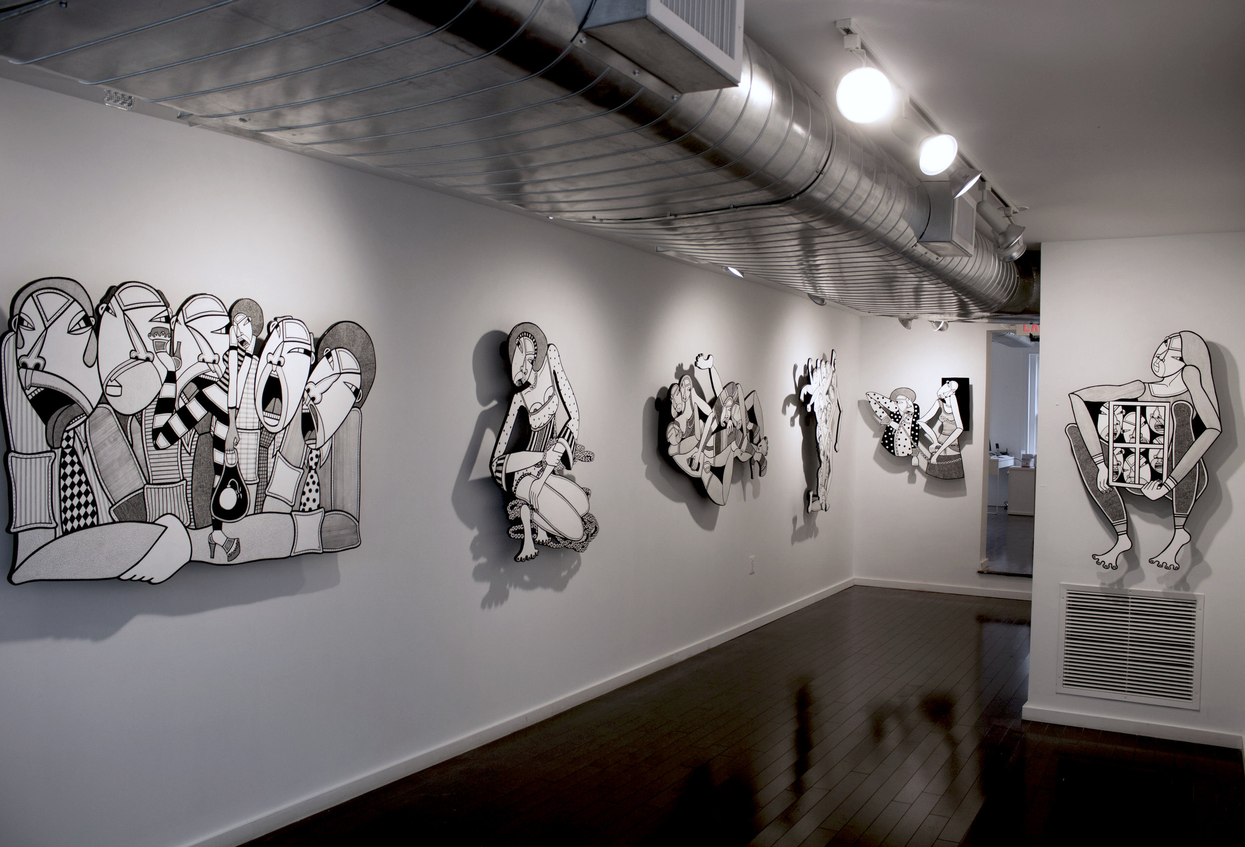 installation view