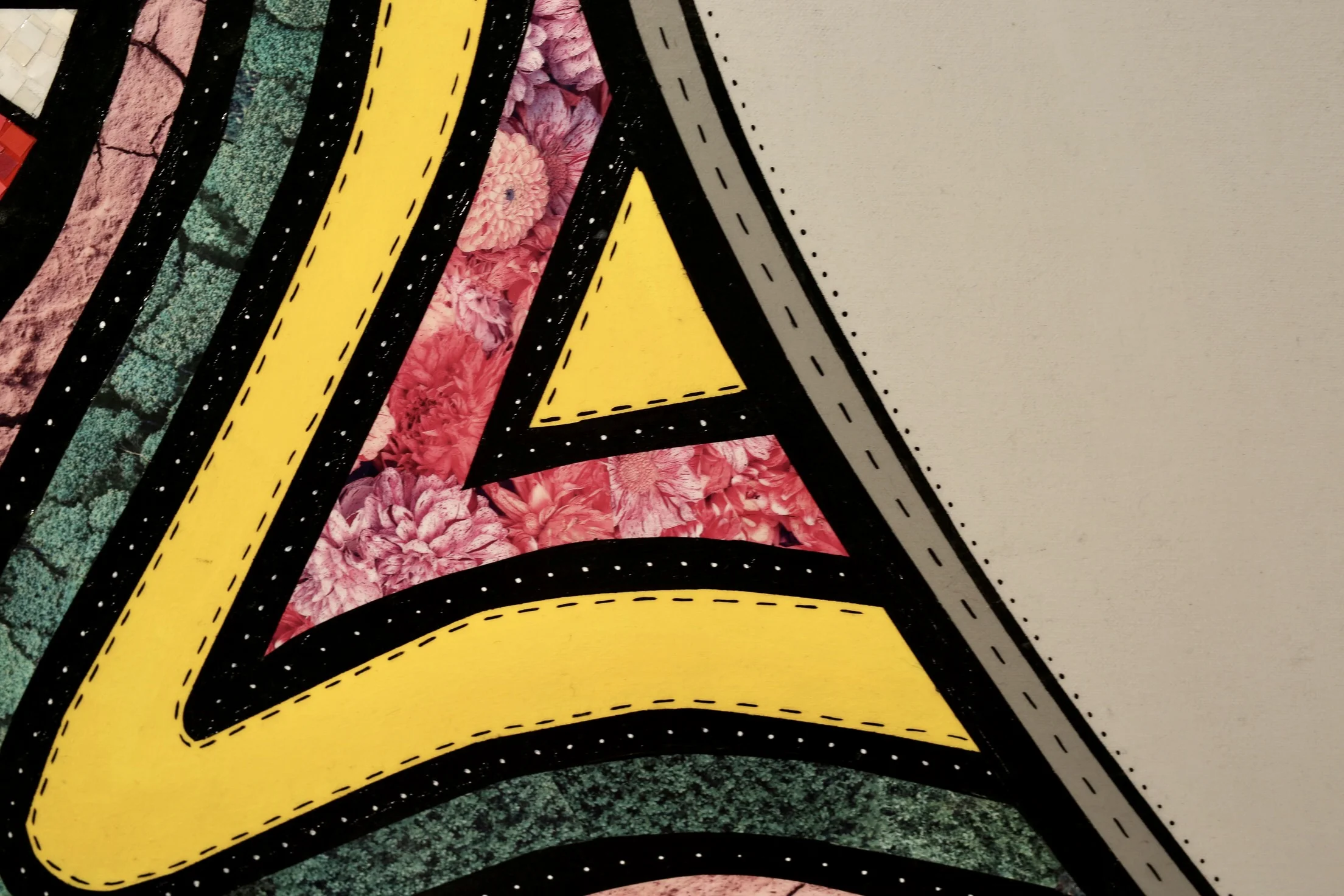 Detail of "Self portrait"