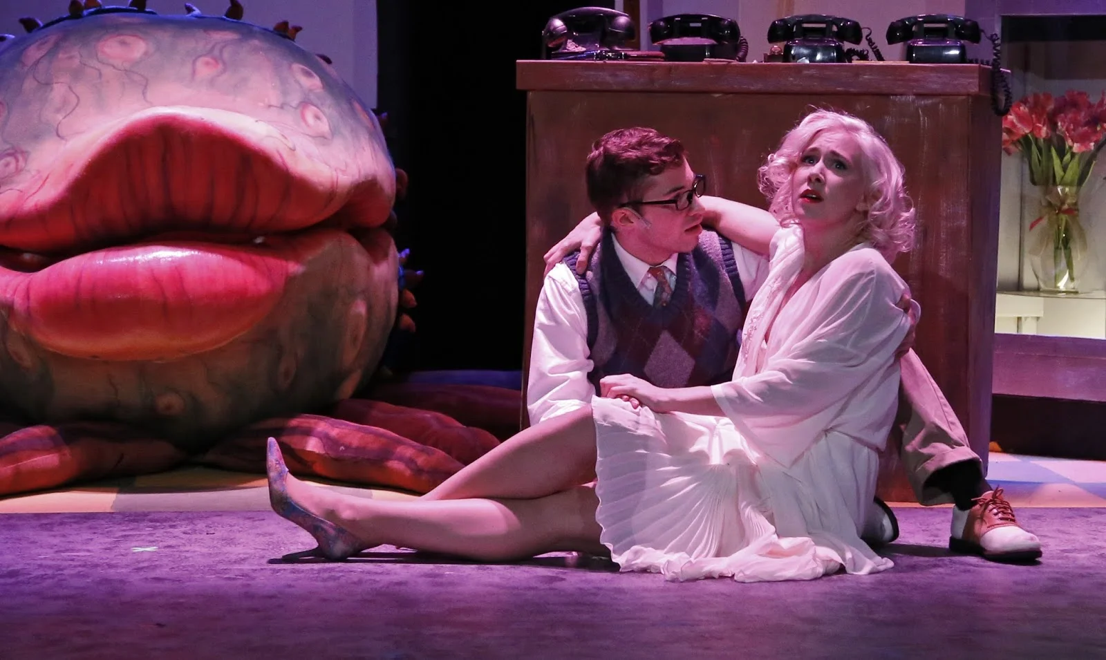 Audrey in Little Shop of Horrors