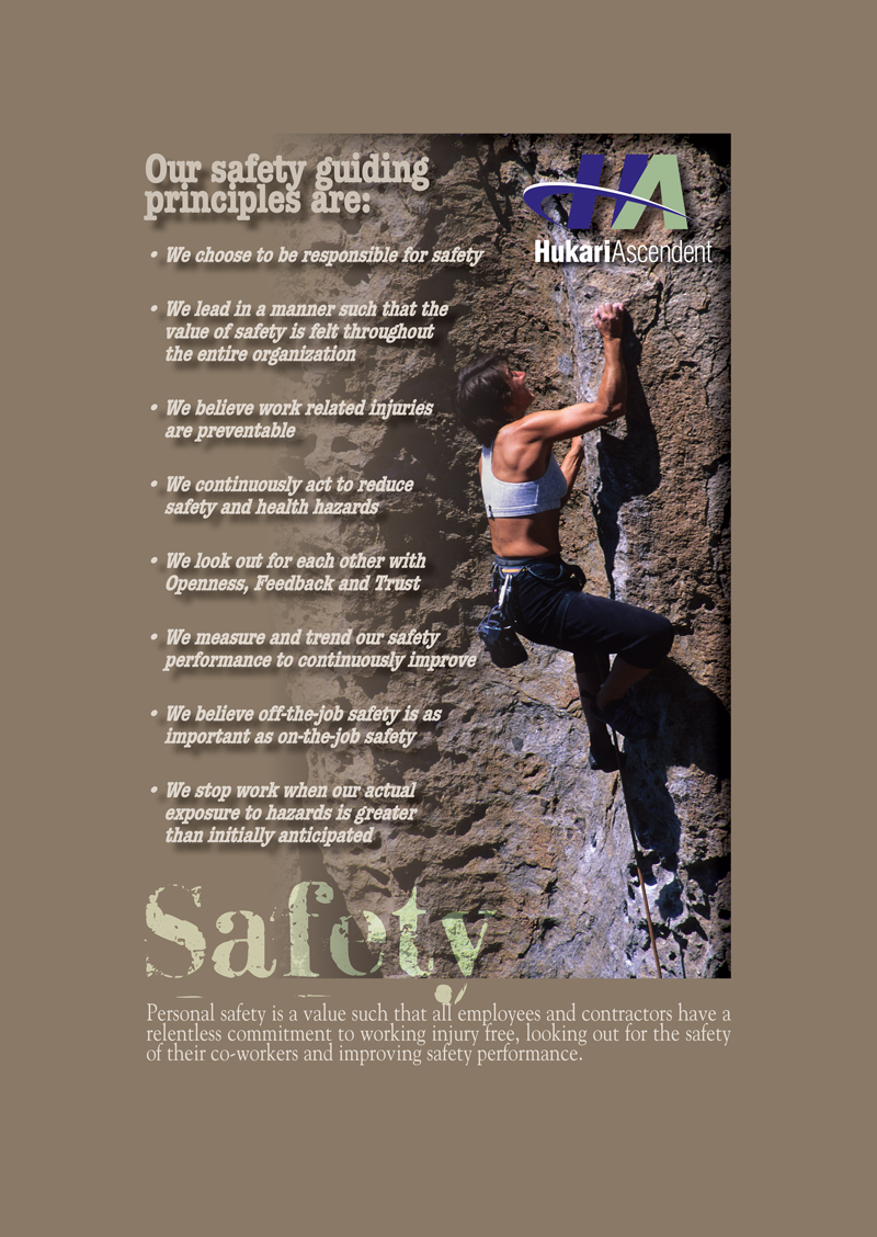 This was a safety poster.