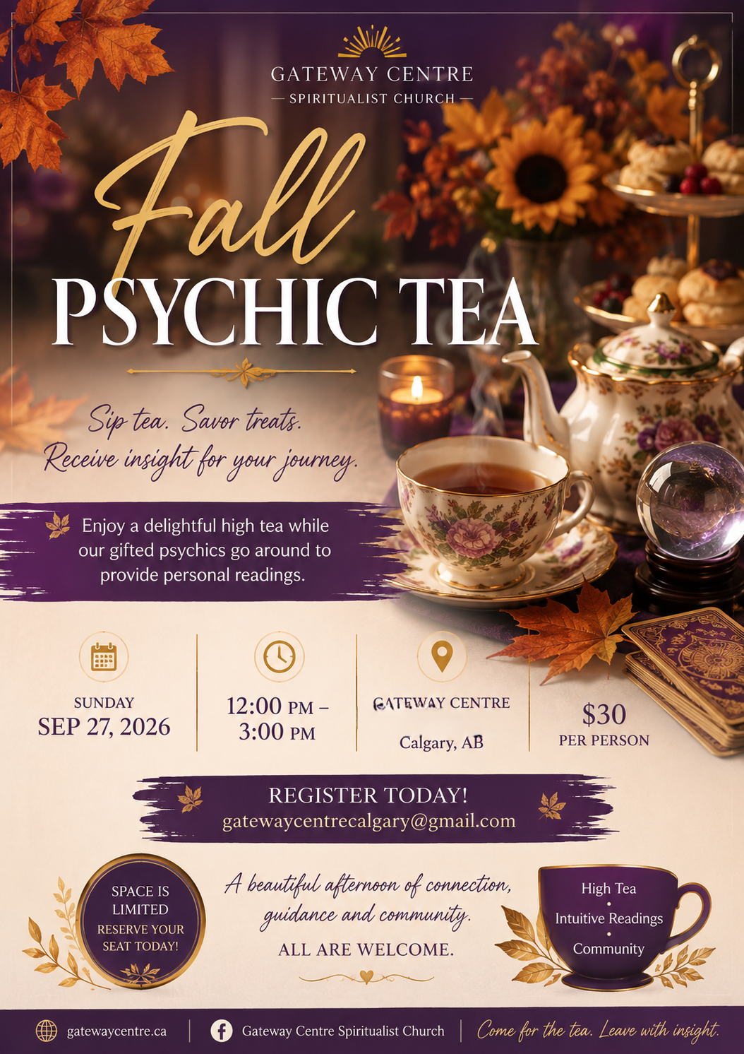Gateway Annual Fall Tea
