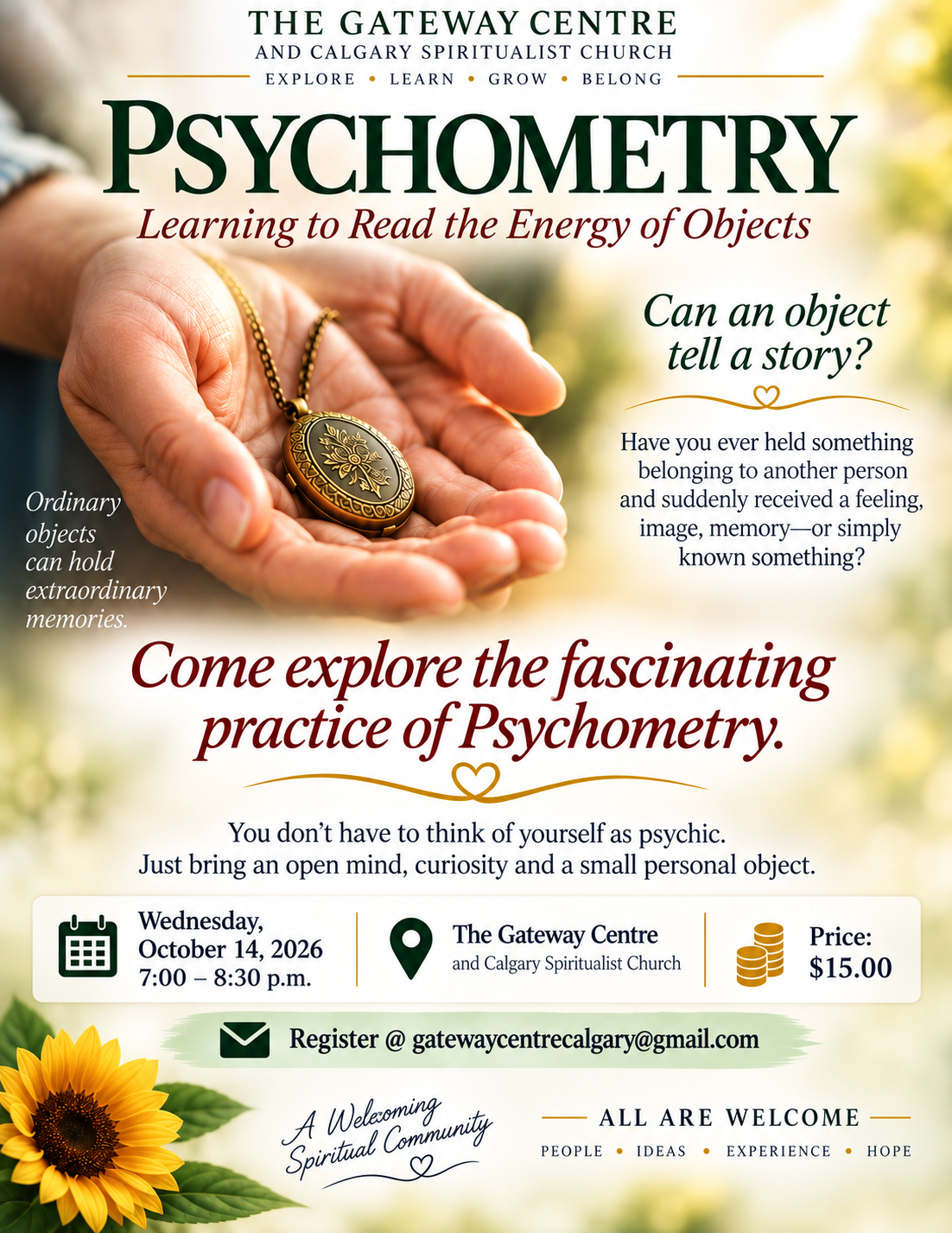 Psychometry Workshop