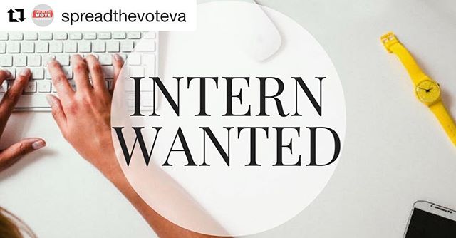 🚨Awesome internship opportunity alert!!! Come intern for CEF-sponsored org, @spreadthevoteva! Peep the details below! #internshipopportunity 🚨
・・・
Are you a college student looking for experience in the #nonprofit sector? Are you interested in #pla
