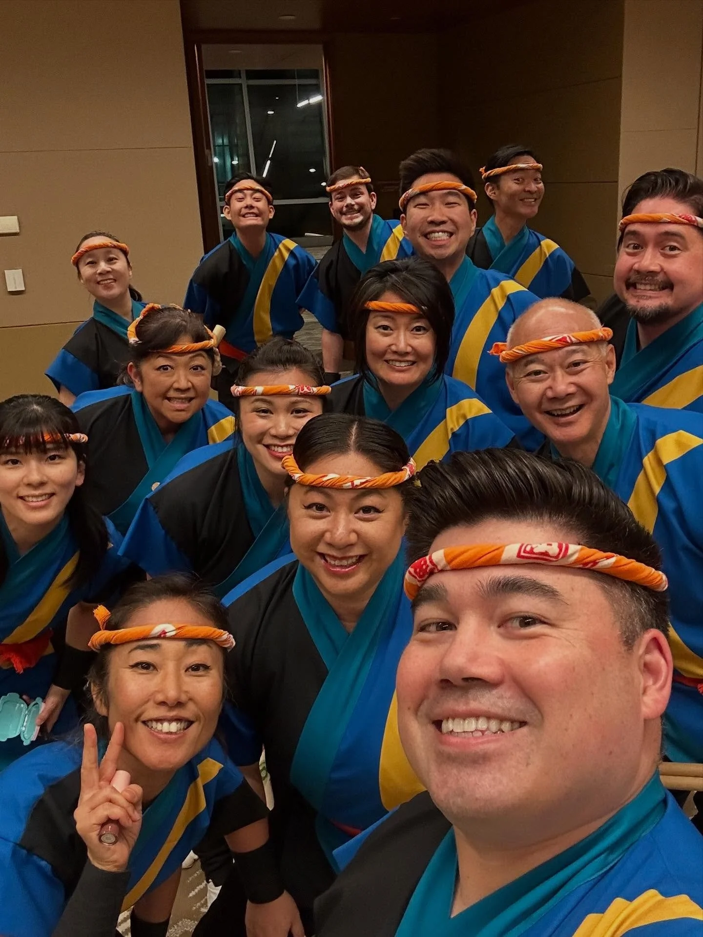 Day 1 of @@nendaiko #taikolove challenge! With the theme of Welcome - we'd like to welcome you into the world of San Jose Taiko with a fun fact each day about San Jose Taiko and its members. 

Day 1 Fun fact: We love a group selfie! SJT members know 