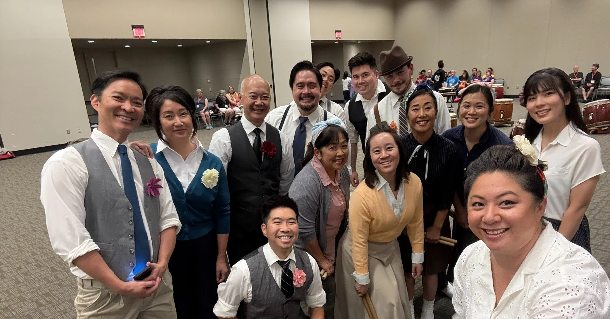 Day 2 of @nendaiko #taikolove challenge - We Fancy! 
Fun Fact: SJT members don't get dressed up often, but we enjoy putting on our Swingposium costumes - they definitely help get into character! 

You can find out more about the Swingposium Program h