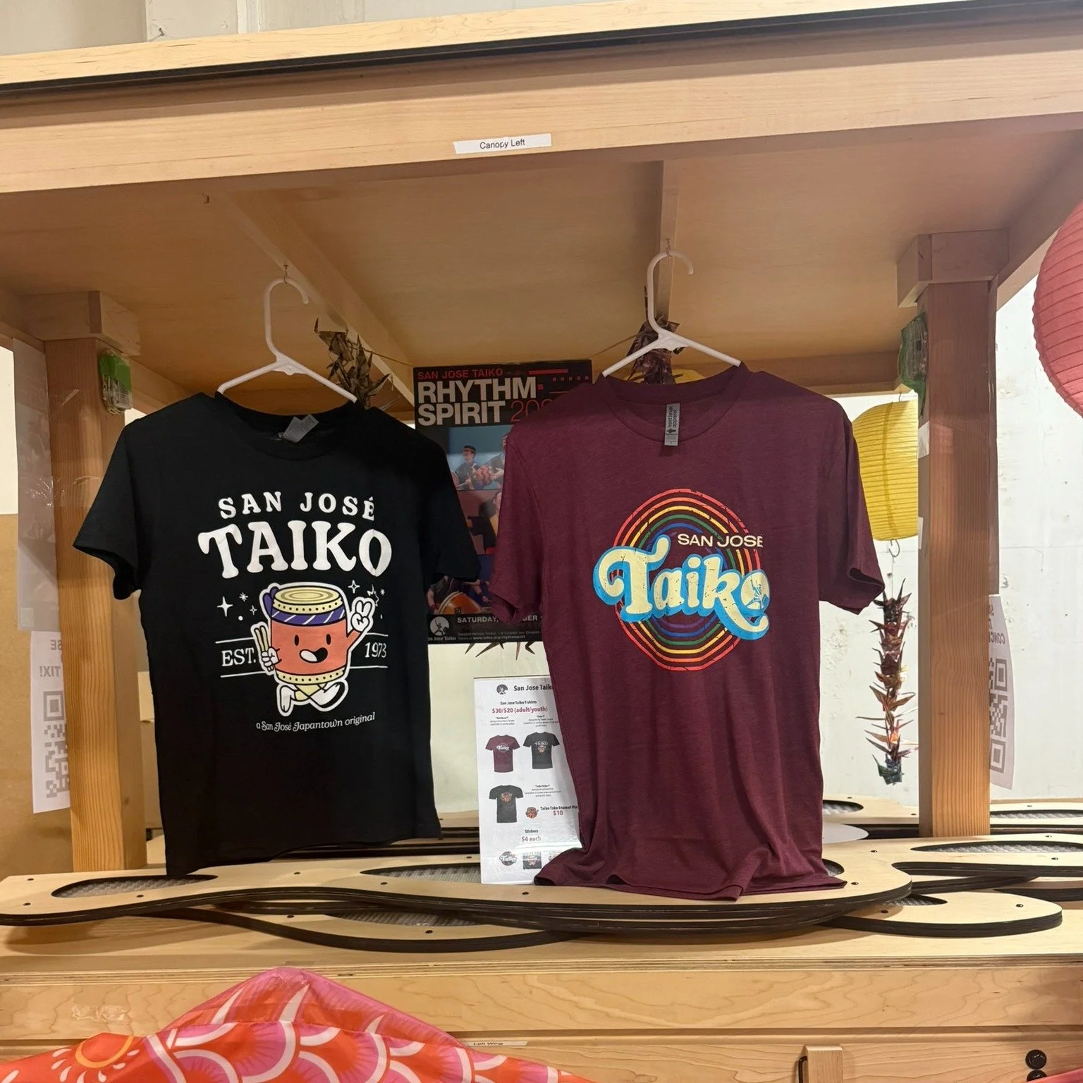 Day 4 of @nendaiko #taikolove challenge - Merch! 
Fun Fact: If you are attending our Rhythm Spirit concert on October 18 - two lucky attendees will win a newly designed San Jose Taiko T-shirt of their choice. Prior to each concert, a seat number will