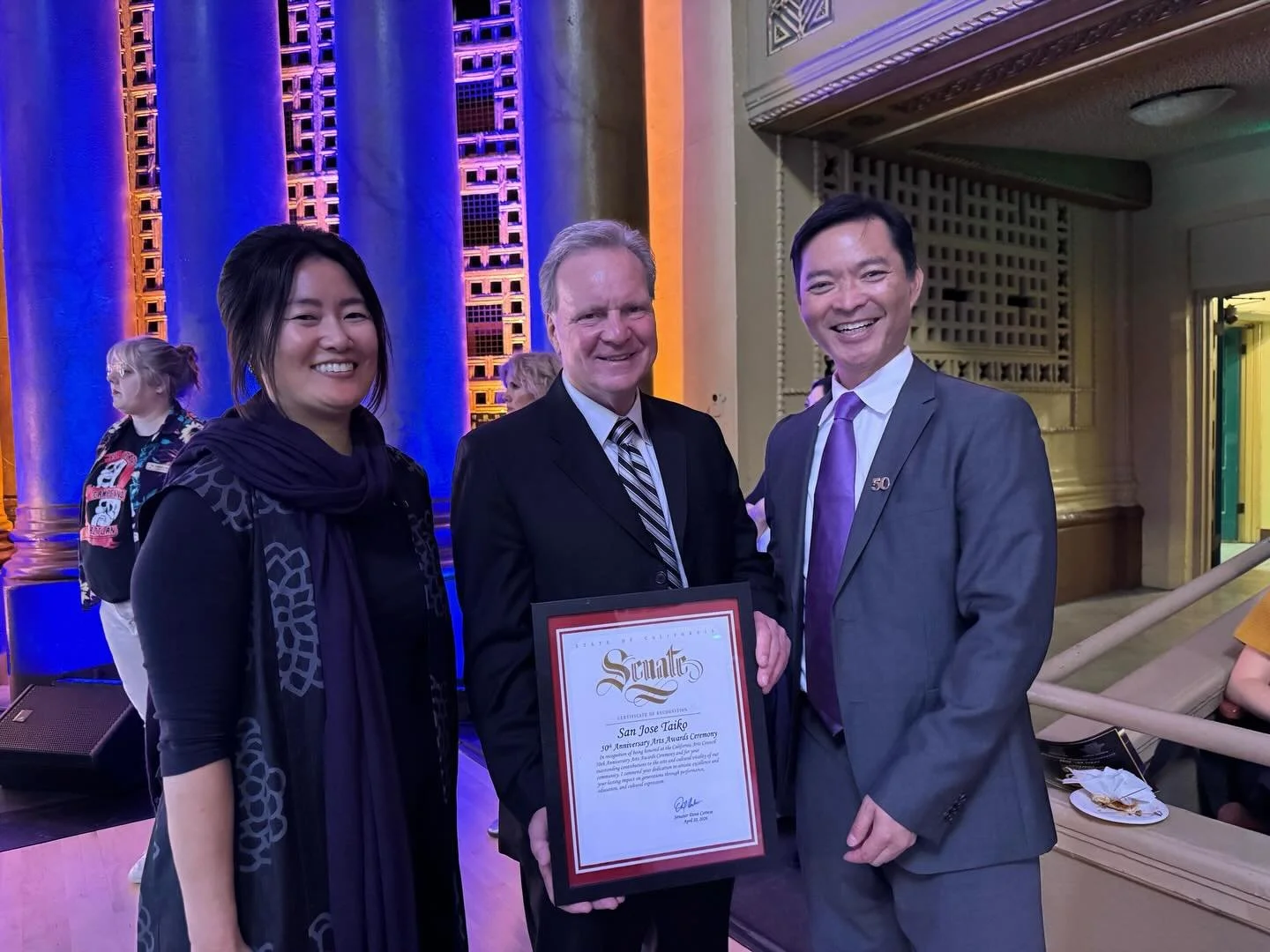 Thank you to @calartscouncil for honoring us last night as part of their 50th Anniversary celebration. We&rsquo;re very humbled to be recognized with the other awardees who have helped shape the California arts landscape over the years. Thank you so 