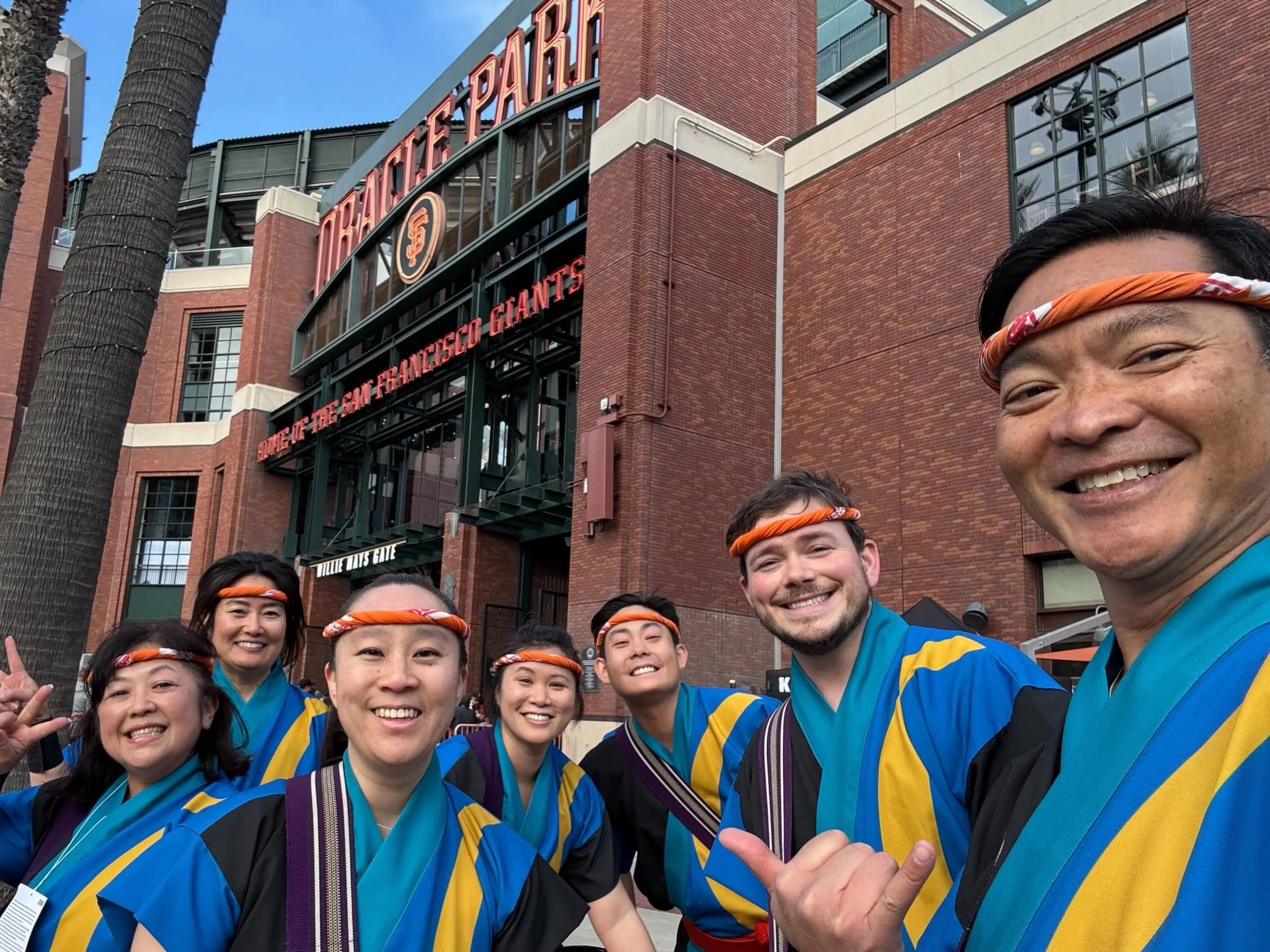 Big thanks to the @sfgiants and @oraclepark for having us back again this year to celebrate Japanese Heritage Night at tonight&rsquo;s game!