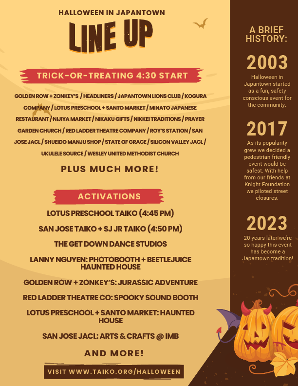 Halloween in Japantown — San Jose Taiko