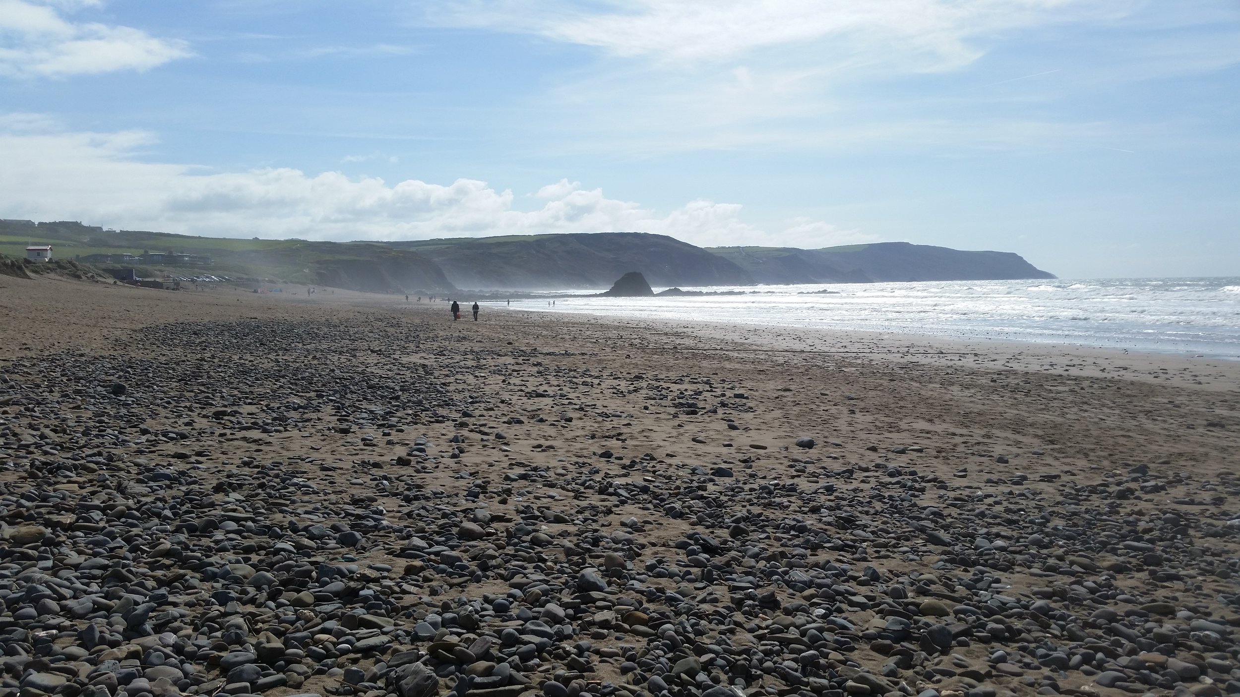 Blackrock beach, looking south.