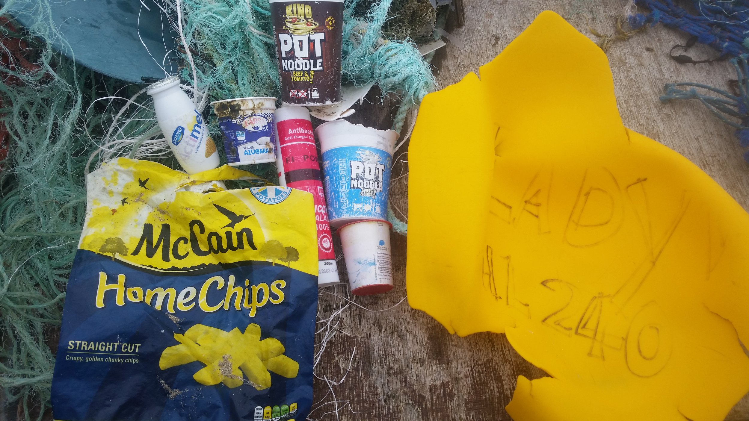 Name and shame of brands! Including Pot Noodles - every beach there is at least one!