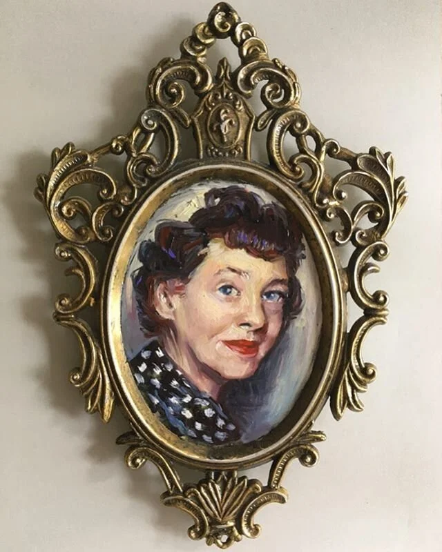 For those of you that know me, my artwork is heavily inspired by this women right here! This is Genevieve Asay Smith, or to me the only grandmother I&rsquo;ve got. She is talented artist who is funny and a highly political. She is a well known local 