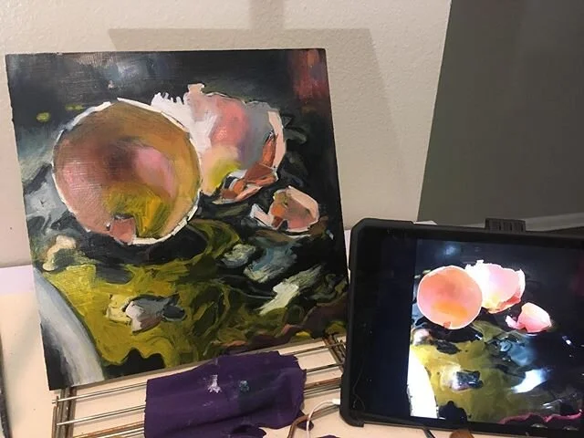 Here I go.. so this painting has totally been kicking my butt! I&rsquo;m in love with the colors that are in this piece. This idea came to me really late one night. I have been researching my ancestors and we have a relative that was the mistress of 