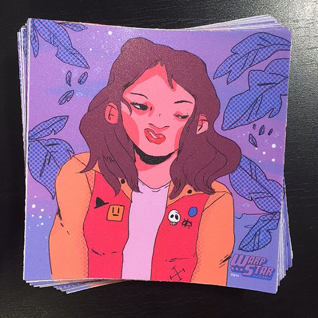 We commissioned @yu.pls for our anniversary and she straight killed it! ✨ We've included it in a free sticker pack for anyone who has left us a review. Hit us up, we might already have your address!