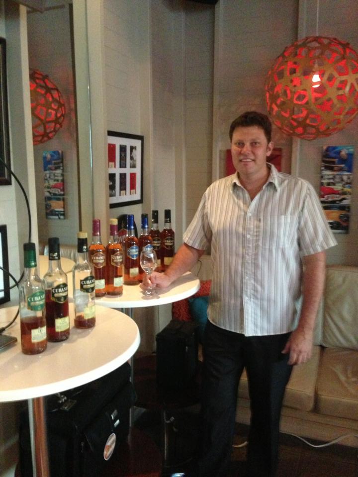 The silence before the Cubaney storm. Thanks to the Rum Baron, Justin Boseley from Cubaney Rum