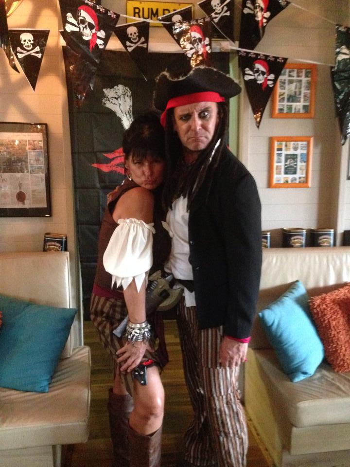Dr Rum and his gorgeous wench