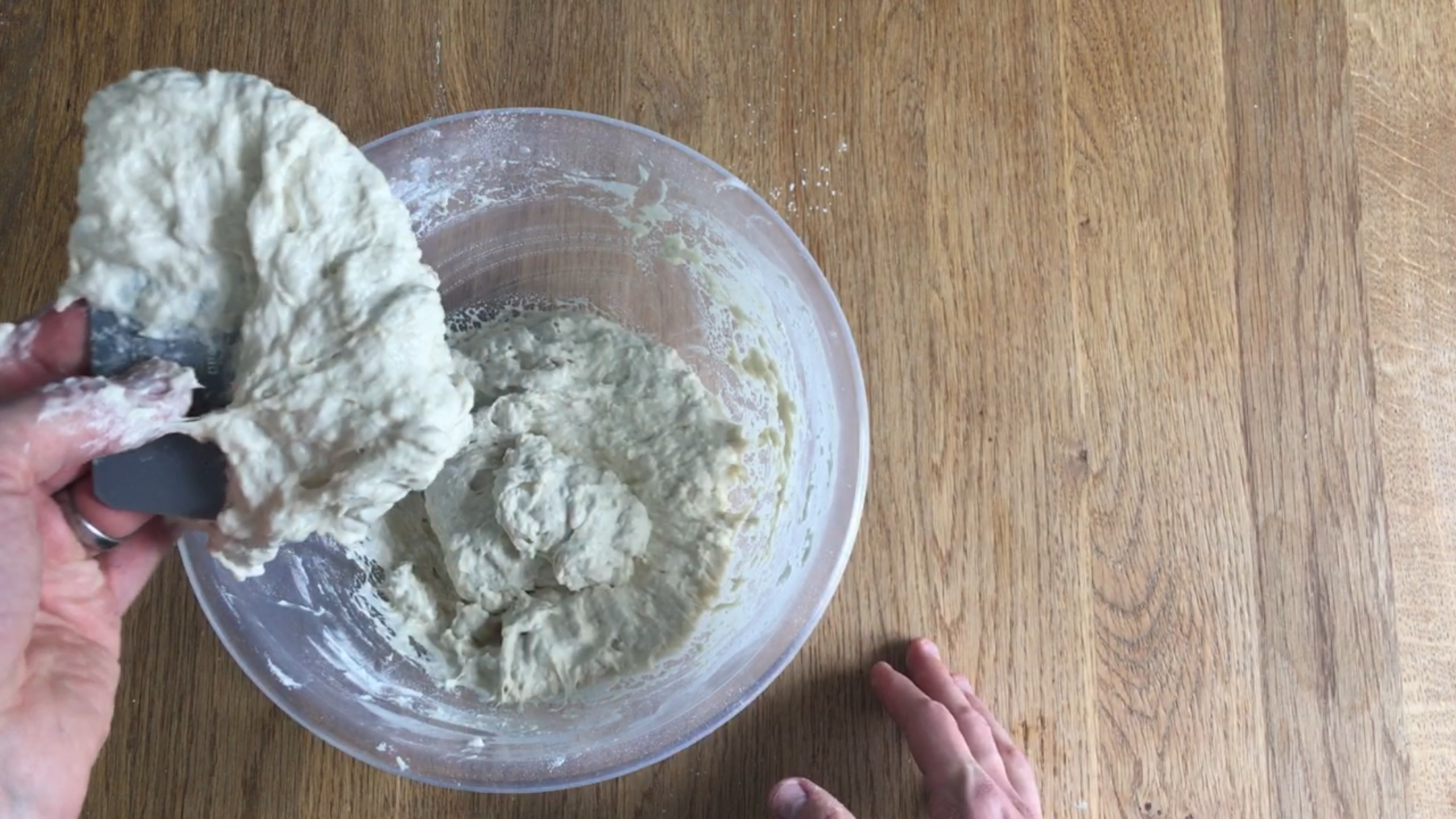 Bread Tip 84 - How to "Knead" a SUPER WET Dough