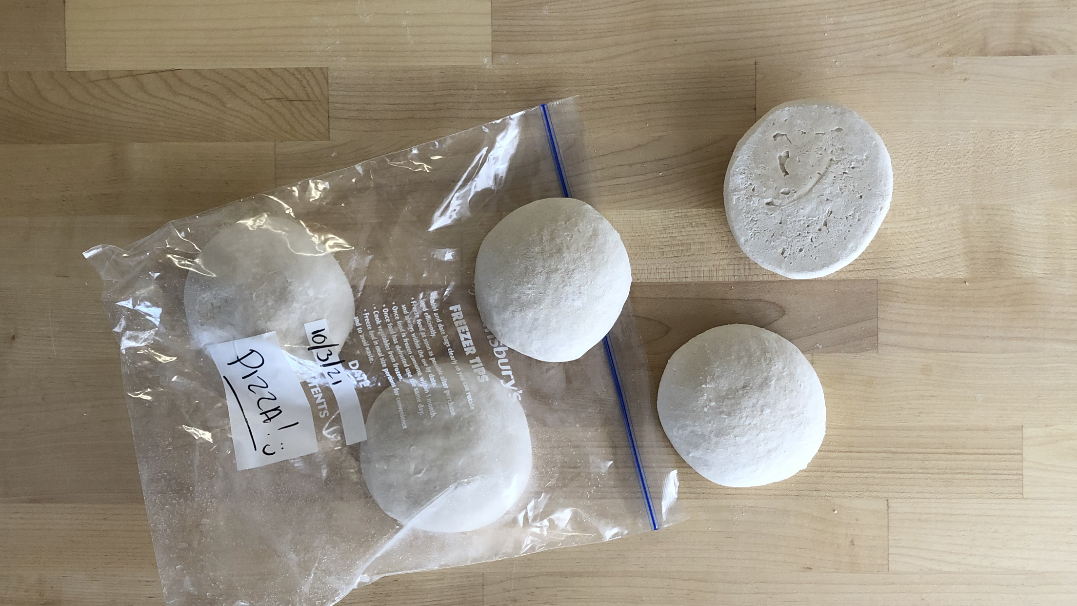 Bread Tip 156: How to FREEZE and DEFROST Pizza Dough