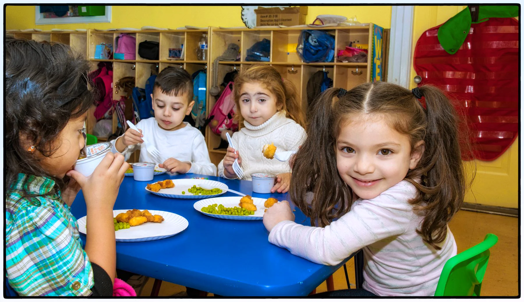WE EAT HEALTHY MEALS AND...