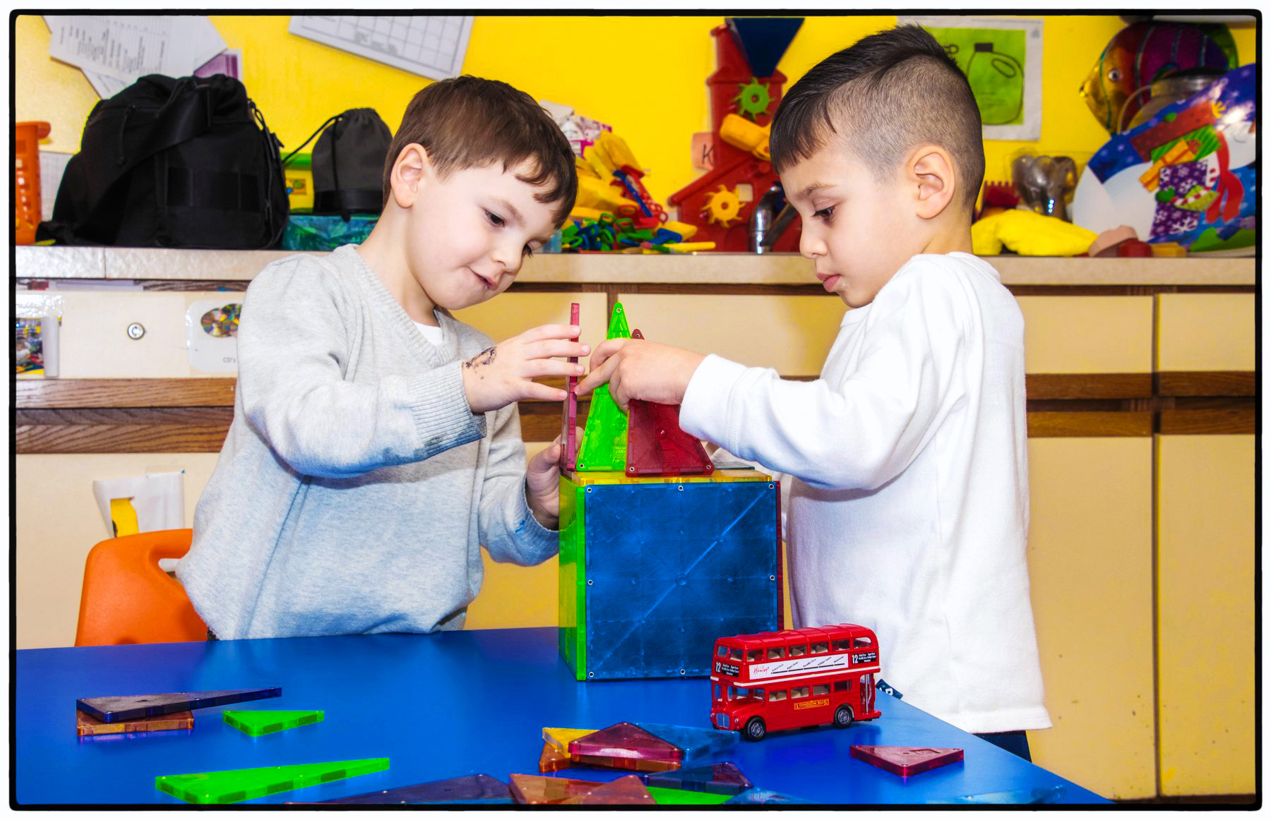 WE LOVE TO INTERACT WITH OTHER KIDS...