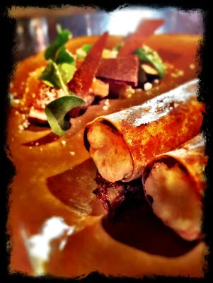 Duck Mole Enchiladas