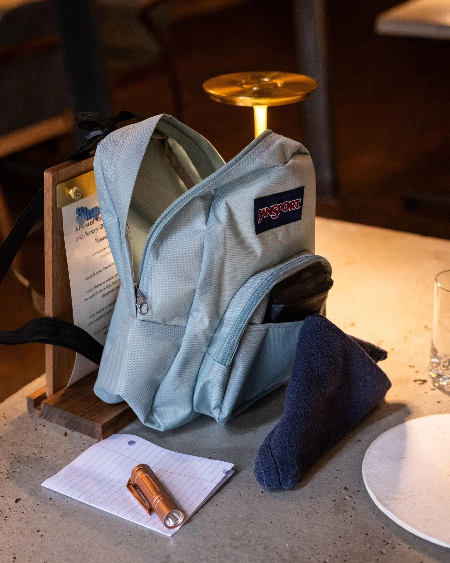 Only a couple of weeks left to find out what's waiting for you in the mini Jansport. Book Sleepover reservations at our bio link; we also have one more vegetarian night with availability (for now) on October 9th.	

#merchantroots #sleepover #conceptm