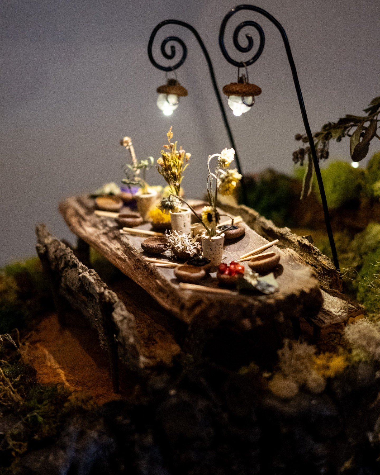 When you're seated for dinner, the fairies are too. Keep your eyes open for mystical touches throughout your night with us.	

#feastsofmosswoods #merchantroots #sanfrnacisco #shewasafairy #fairytable #mushroommenu