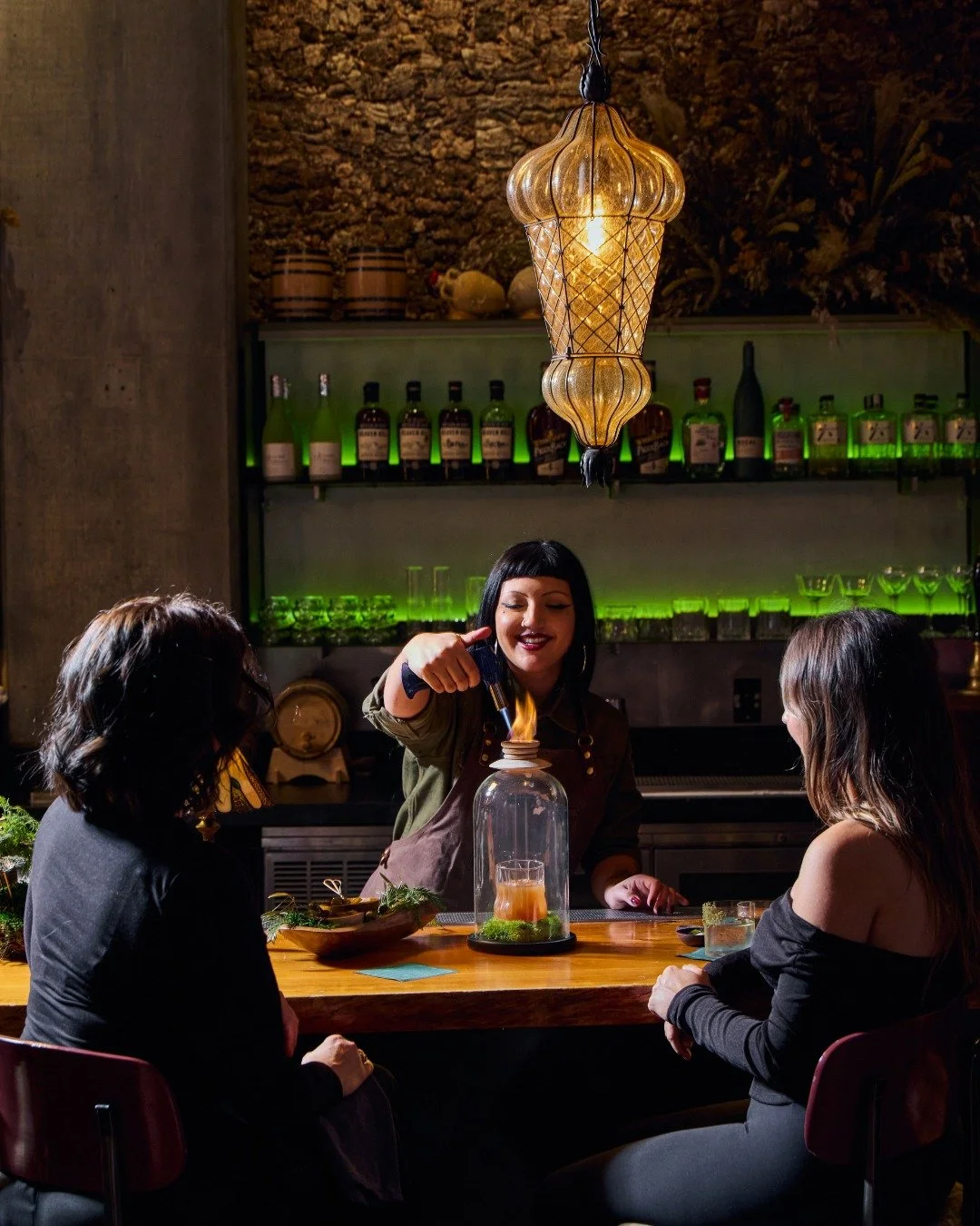 Calling all maximalists. Your adventure-filled evening with housemade fernet, candy cap mushroom ice cream and green tea cotton candy awaits at @barorsosf. Reservations available at our bio link.	

#barorsosf #sanfrancisco #secretcocktailbar #cocktai