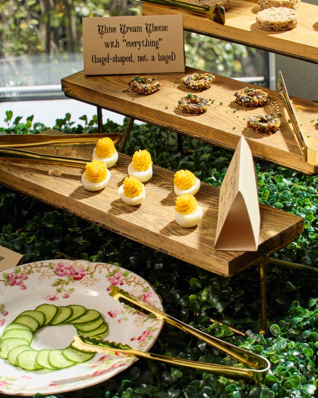 Nothing is as it appears at the Tea Party. Like a bagel that looks exactly like a bagel but isn't a bagel. Book your spot to join in on all things nonsensical, bewildering, and maddening.	

#merchantroots #madteaparty #conceptdining #diy #deviledeggs