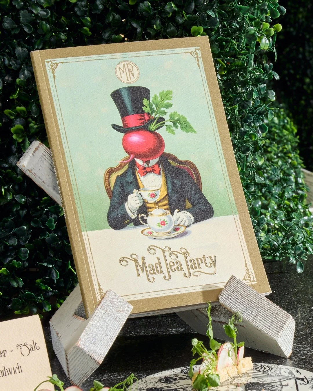 Rules of the Mad Tea Party:
1) Look out for the mouse traps
2) Lean into the the nonsensical non-sequitur 
3) Oh, and pinkies up!

Come as you are, leave just a dash more mad.

#merchantroots #madteaparty #conceptdining #pinkiesup