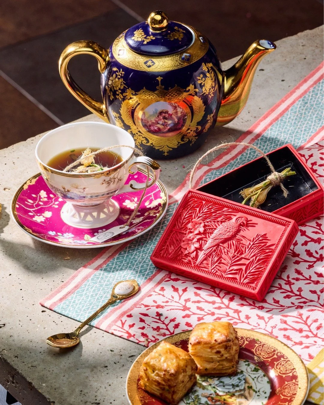 The whimsy, delirium, and merriment live in the details. Look closely, but not too close...	

#barorsosf #madteaparty #conceptdining #details