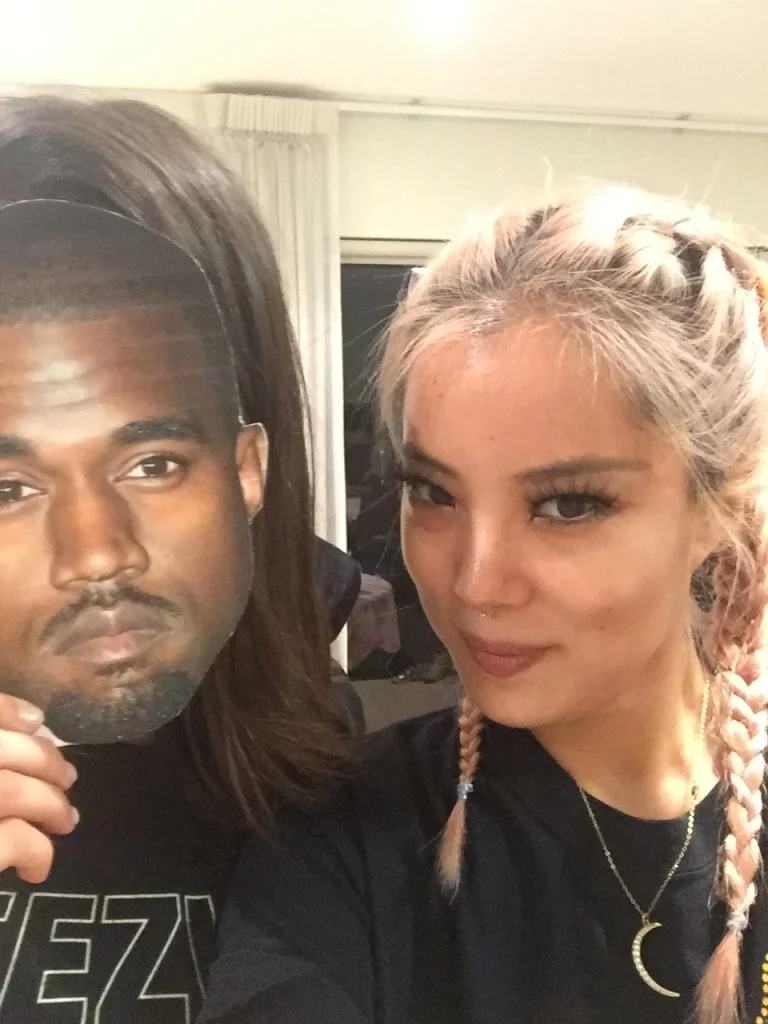 April 2016 - Chilling with Kanye at a house party