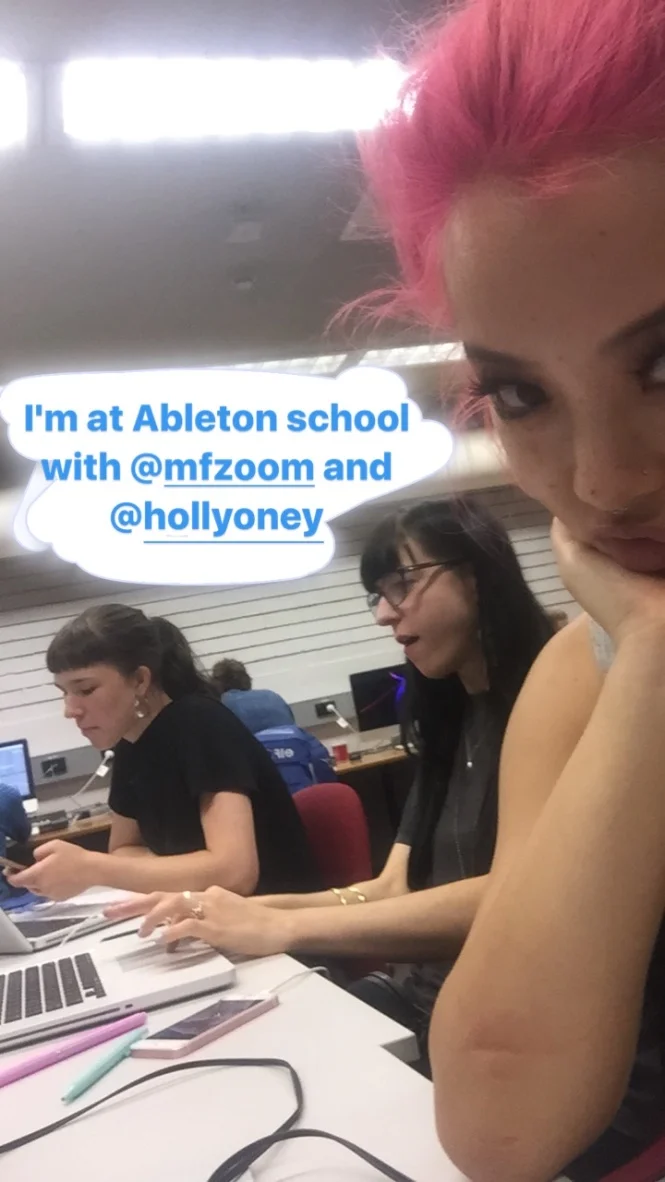 Mon 23/1/17 - And now here I am at TONIGHT! There is a FREE Ableton course @ TAFE ! It is every Monday and Tuesday 6:30PM-9:30PM for 5 weeks. There are other times to pick from, that just worked best with my timetable though. So many people I know are doing the course actually it's crazy, and makes it even more fun. Tonight was the first session and pretty good, can't wait to see what I can do by the end. 