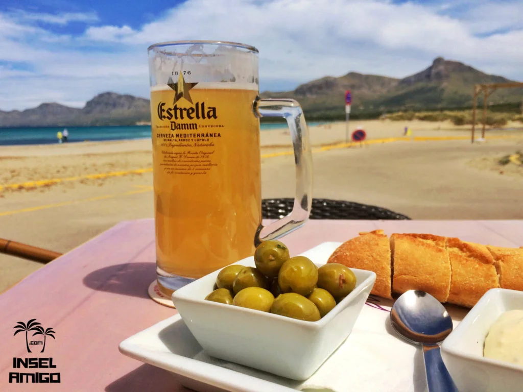 Trinken und Essen mit Traumblick
