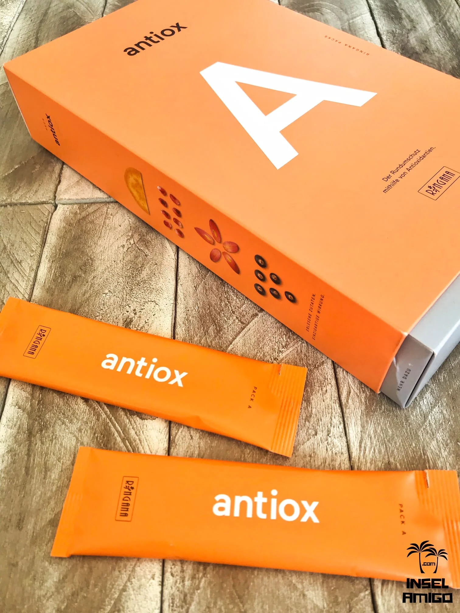 Das PACK antiox für bessere Abwehrkräfte - Foto by Inselamigo