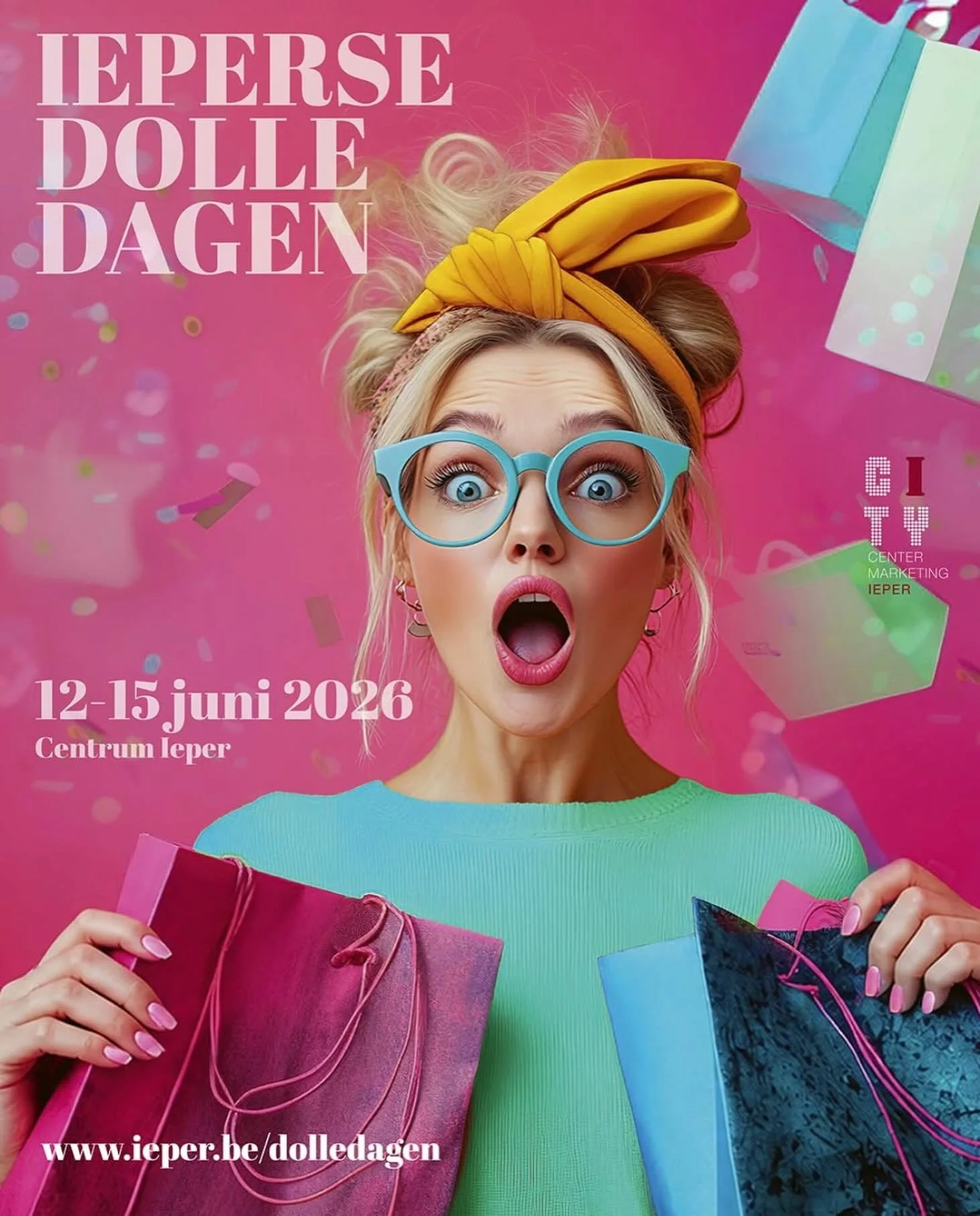 Dit weekend is het weer zover, Ieperse Dolle Dagen. 💝🏖️👙

Kom buiten shoppen aan onze soldenrekken aan ronde prijzen. We staan dit jaar een beetje dichter in de verkeersvrije zone.

* Pyjama&rsquo;s, slaapkleedjes en kamerjassen van vorige seizoen
