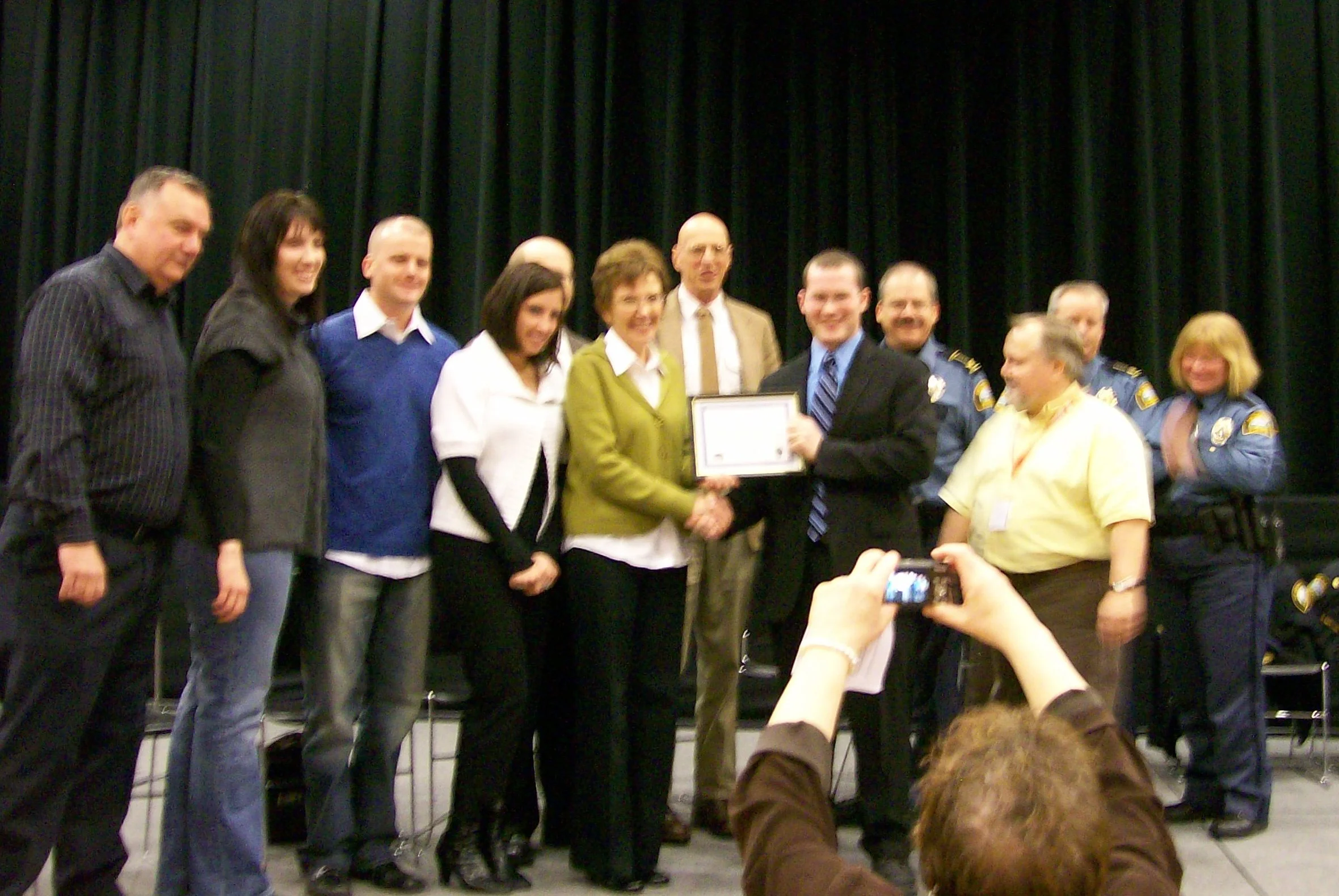 Joe Scholarship Ceremony & Bears 024.jpg