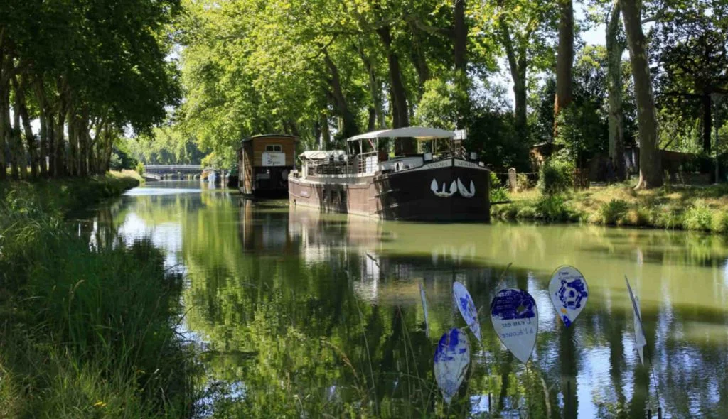 The Canal du Midi near Toulouse. Source Toulouse Tourist Office.