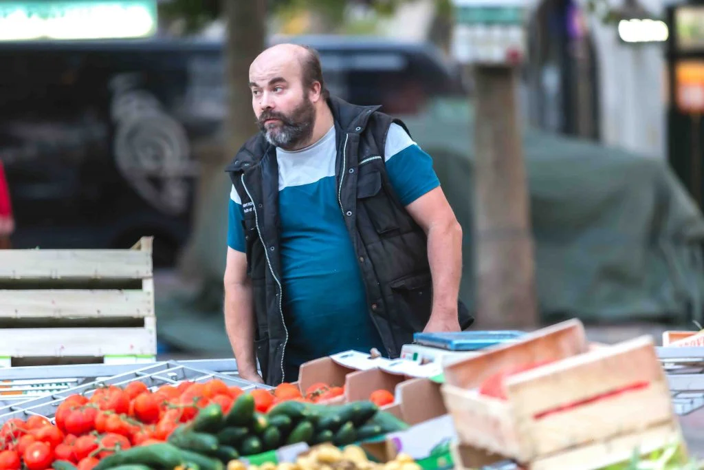 In the Carcassonne marketplace