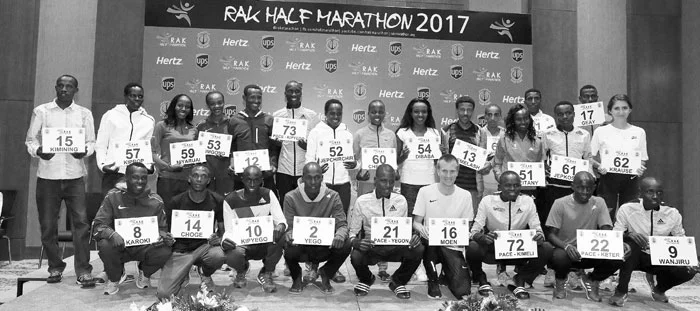 The elites of RAK Half Marathon 2017